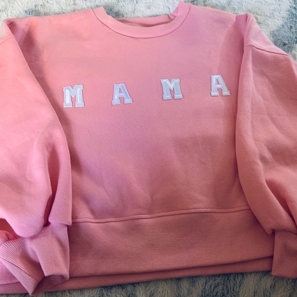 MAMA cropped sweatshirt